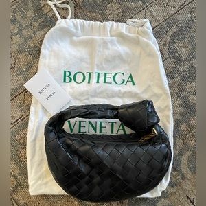 Bottega Veneta Mini Jodie Black/Gold